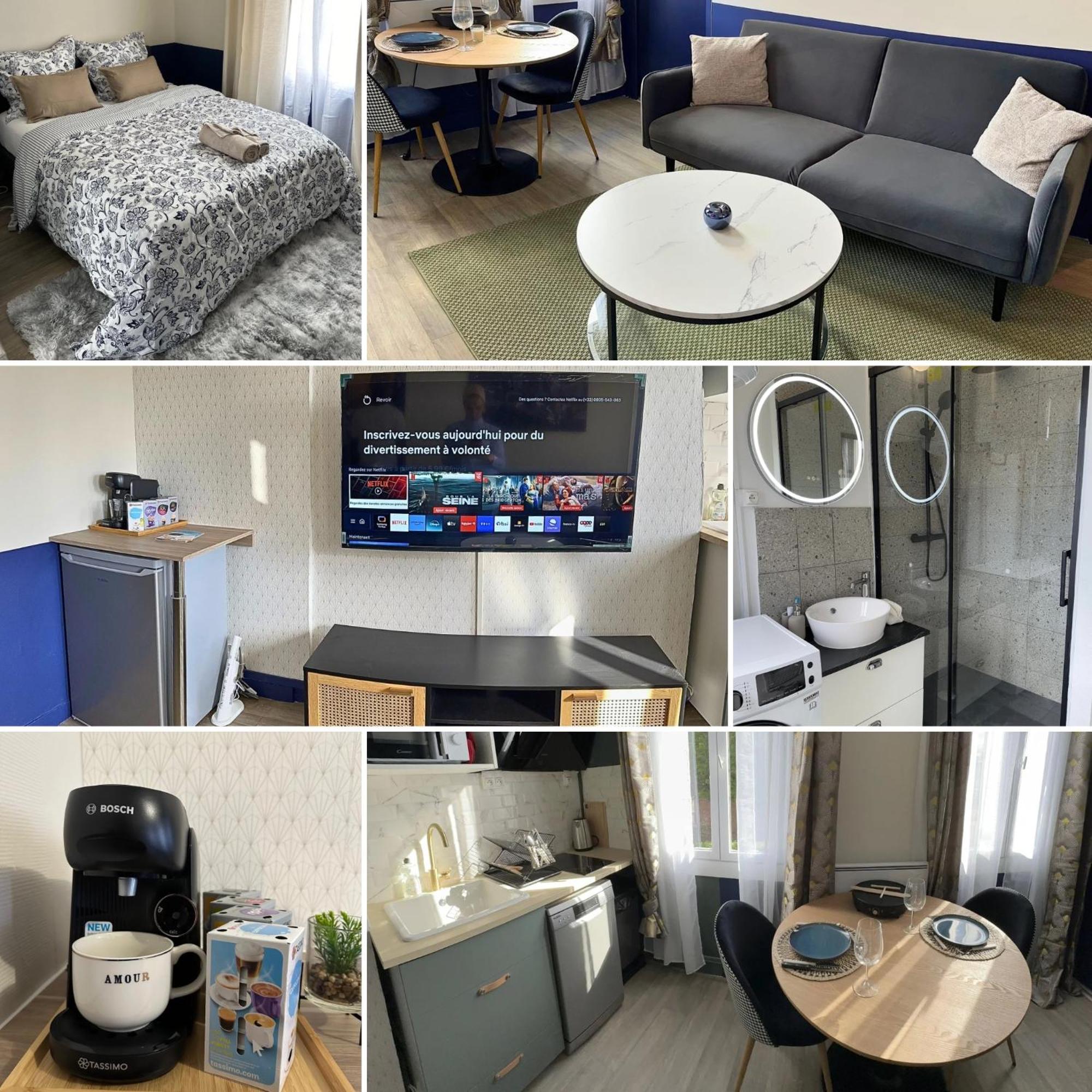 Appartement Tout Confort Rouen Esterno foto